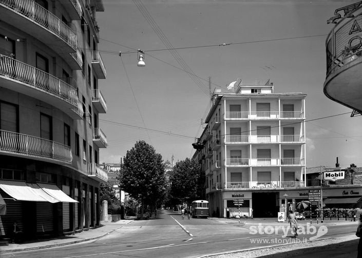 Via Broseta, sul finire degli Anni '50