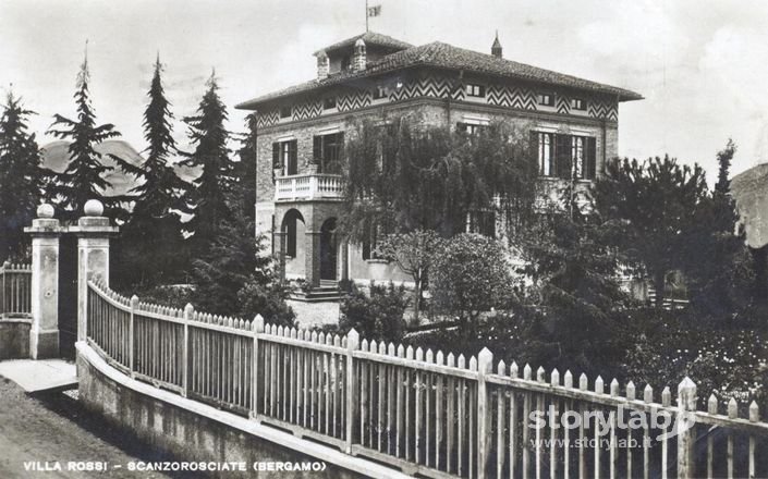 Scanzorosciate Villa Rossi