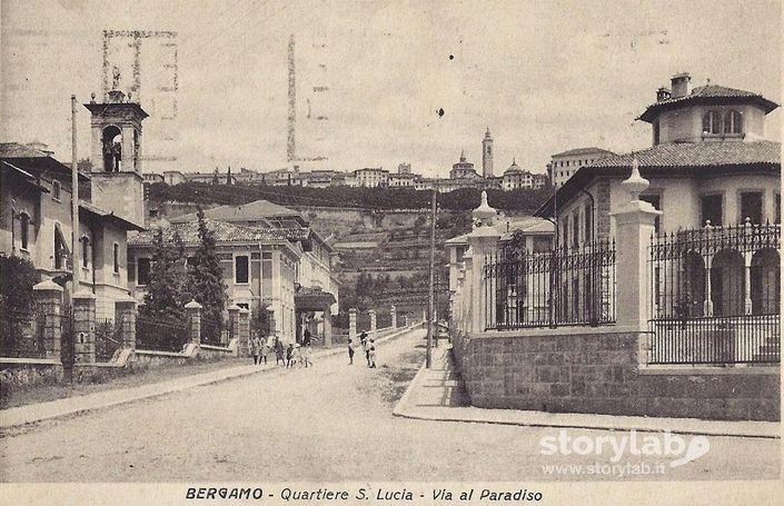 Bergamo quartiere Santa Lucia