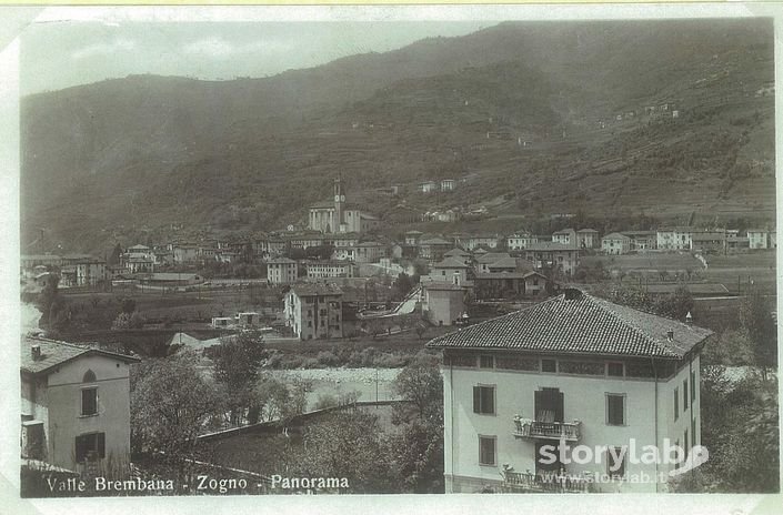 Vista panoramica di Zogno