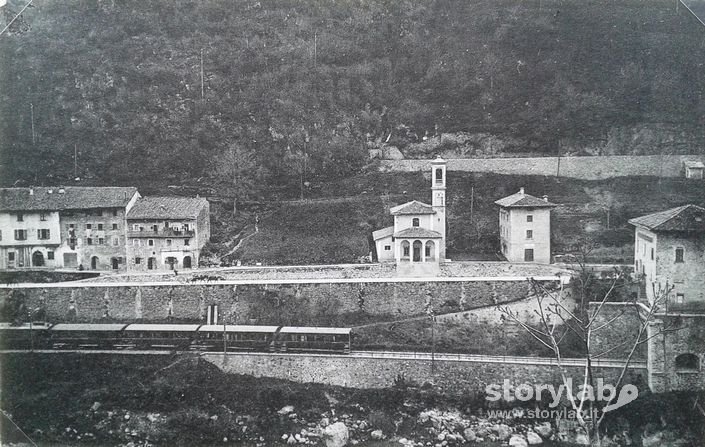 Trefontane Di Zogno Con Ferrovia