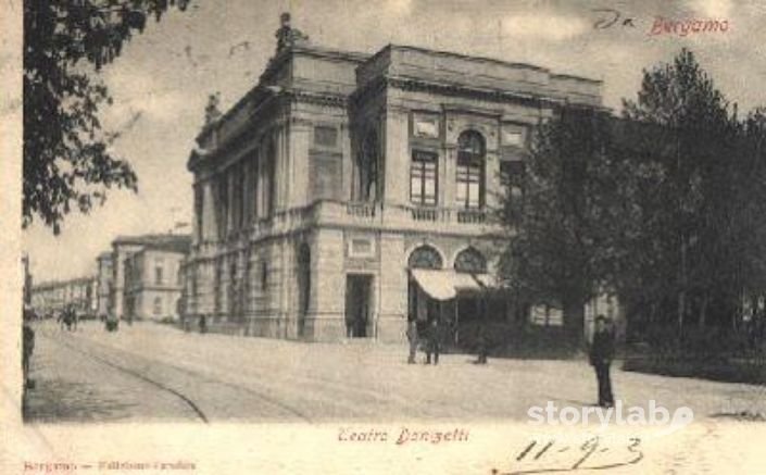 Cartolina Del Teatro Donizetti