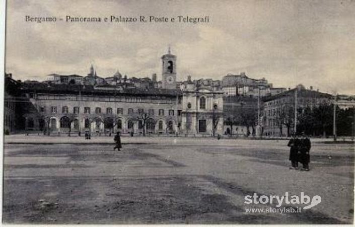 Bergamo, Palazzo Delle Poste. Anni `30 Del Xx Secolo