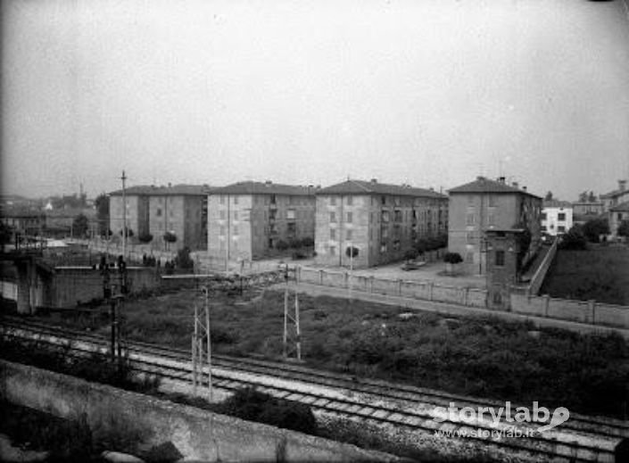 Bergamo, Case Popolari Alla 'Clementina'. Inizio Anni `60 Del Xx Secolo