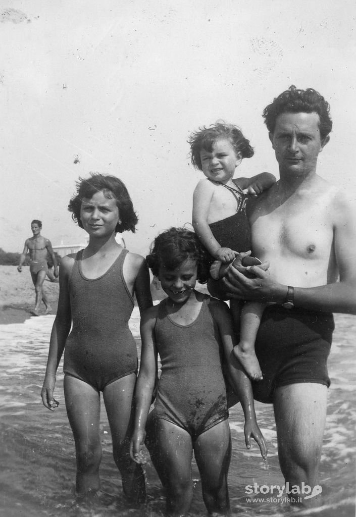 Con Il Papà Al Mare