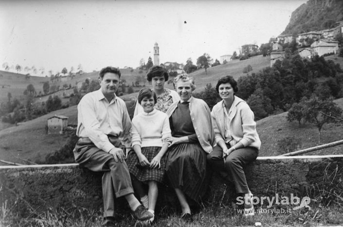 Famiglia Ghilardi A Cornalba, Anni '50