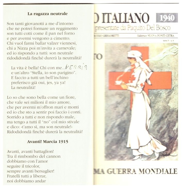 La Ragazza Neutrale Del 1915