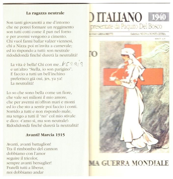 La Ragazza Neutrale Del 1915