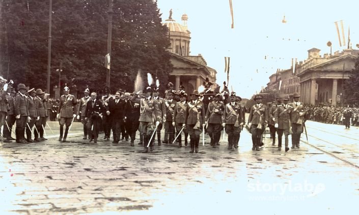 La Visita Di S.M. Vittorio Emanuele I I I °