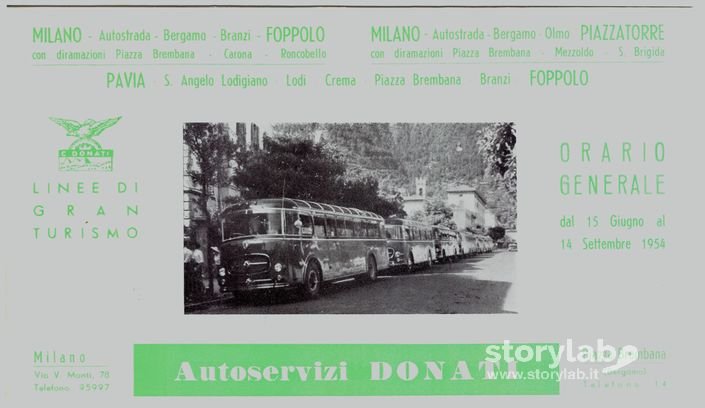 Piazza Brembana - Autoservizi Donati