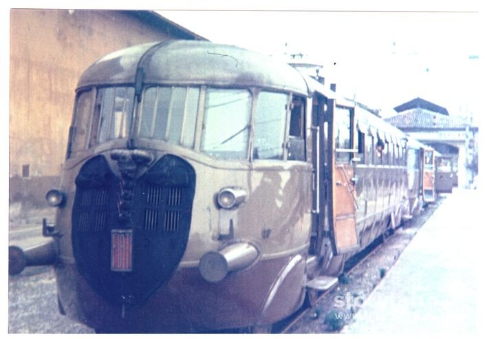 Stazione Di Bergamo 1970