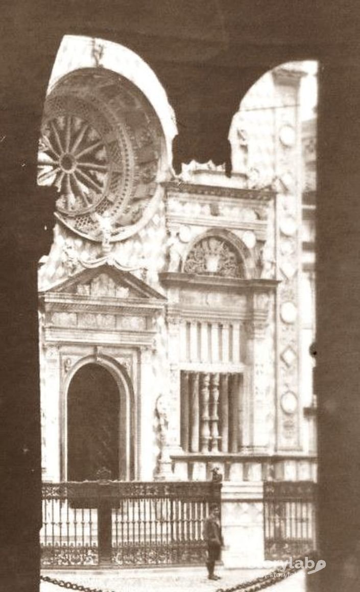 Gnomone Della Meridiana Sotto Il Palazzo Della Ragione 1915