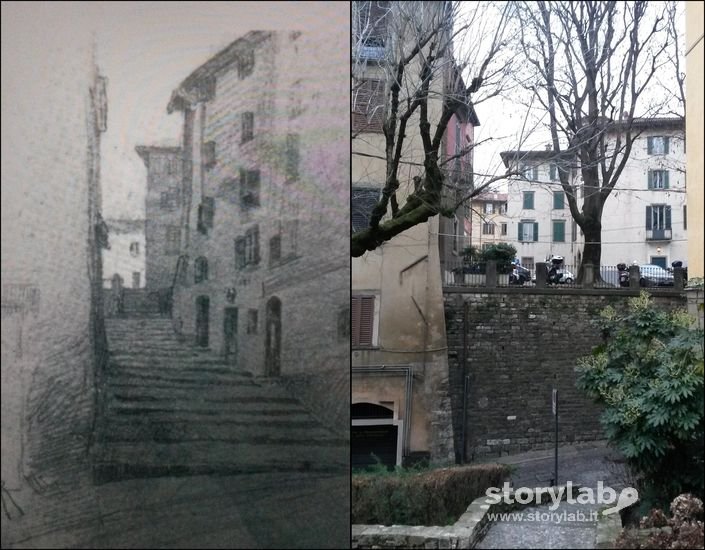 Scalinata Dei Capitani In Via S.Lorenzo