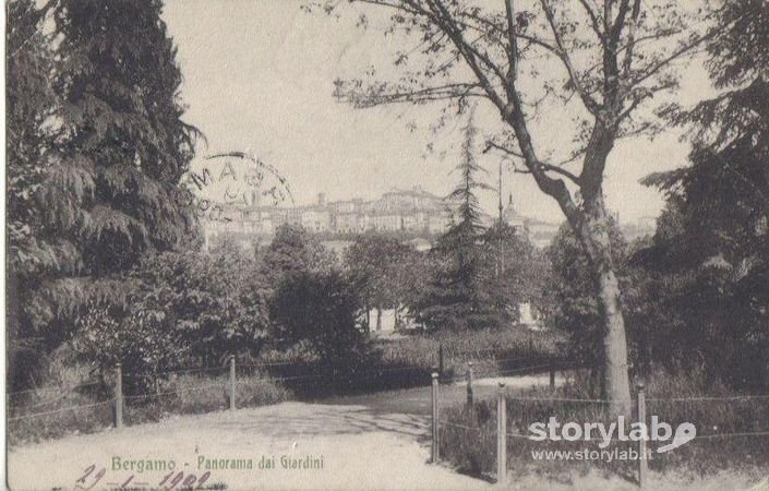 Panorama Dai Giardini 1907