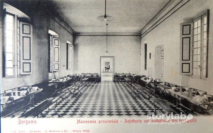 Manicomio Provinciale-Padiglione Dei Tranquilli 1908