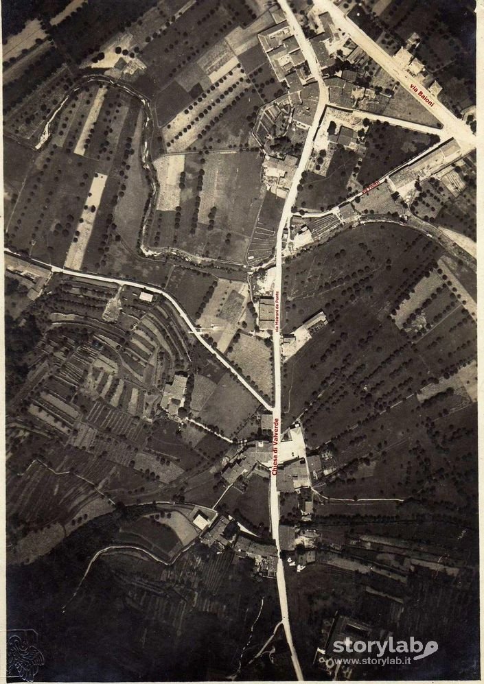 Foto Aerea 1924 Zona Valverde