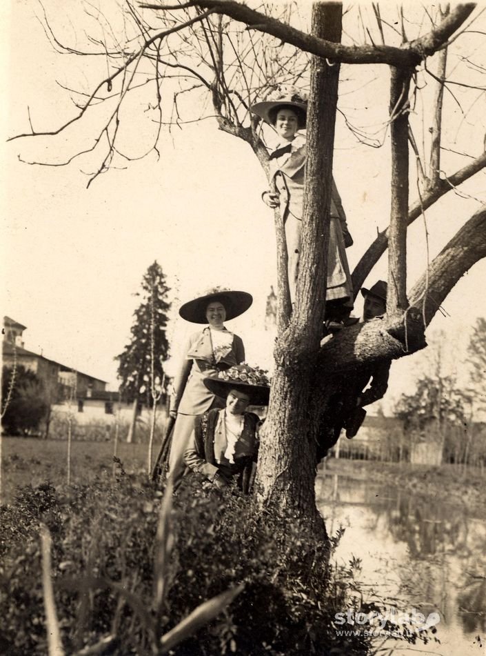 1912 Maggio Castello Di Cavernago Invito In Giardino