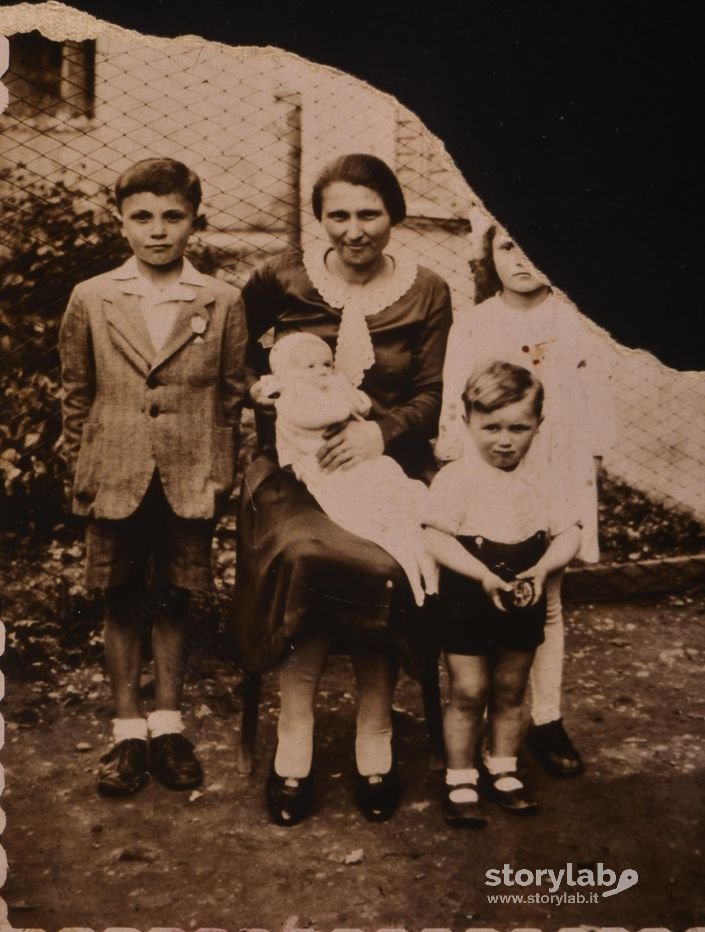 Mamma Pagnori con figli