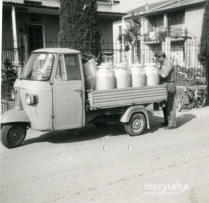 Il trasporto del latte