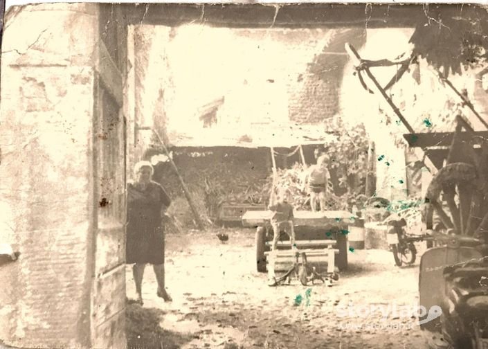 Famiglia Vecchi alla Cascina Castello