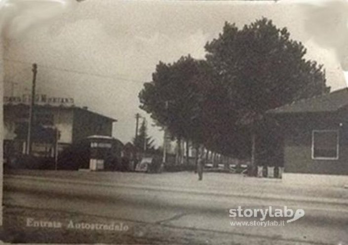 Dalmine - Autostrada - Anni '50 Ingresso