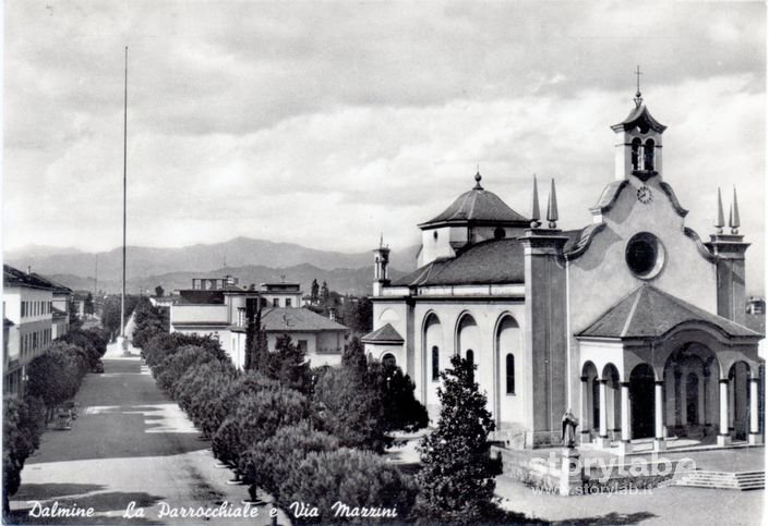 1951 - La Chiesa Parr.Le Di Dalmine Dedicata A San Giuseppe