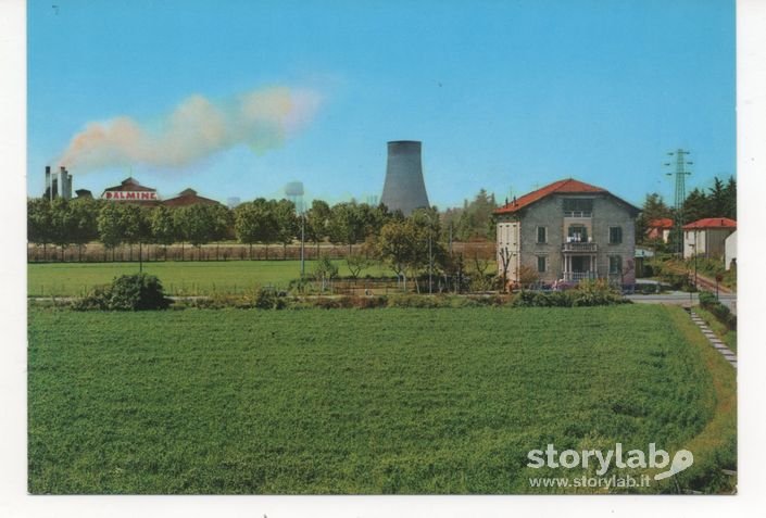 1970 - Il Caminone Della Dalmine Stabilimenti E La Casa Marinone Sulla Statale 525