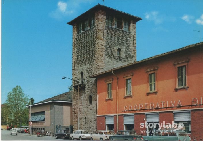1970 - Dalmine - La Torre Suardi-Camozzi E La Cooperativa Di Consumo Della Dalmine Stabilimenti