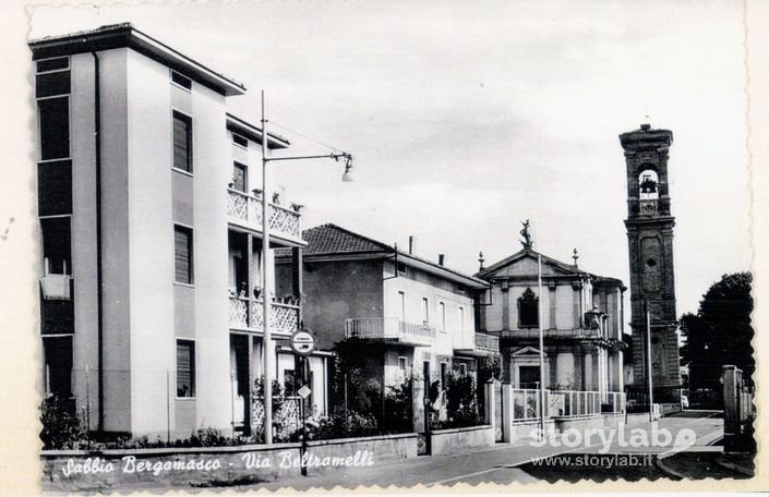 1960 - Sabbio - Via Beltramelli