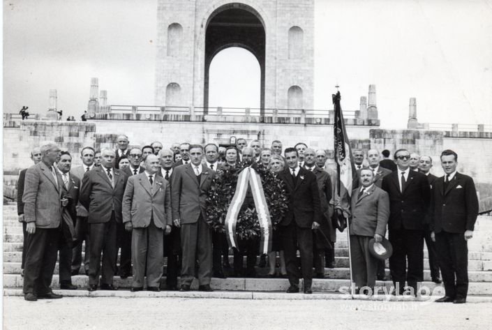 1961 - Dalmine - La Sez. Ex-Combattenti E Reduci Di Dalmine In Gita A Redipuglia