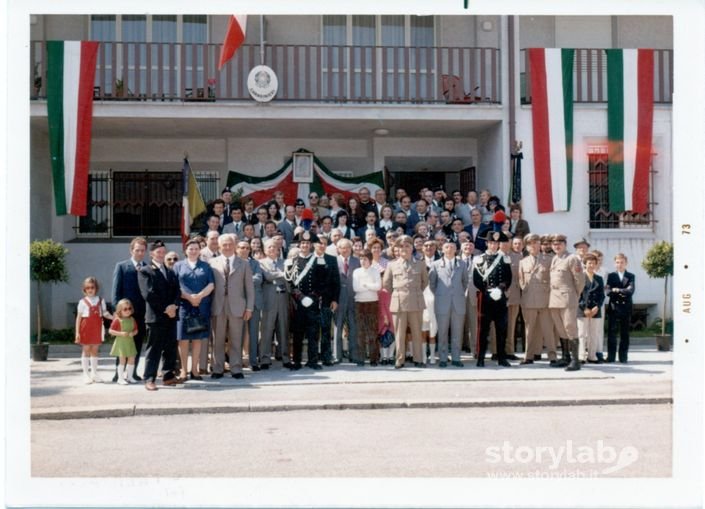 1973 - Inaugurazione Caserma Dei Carabinieri Di Dalmine