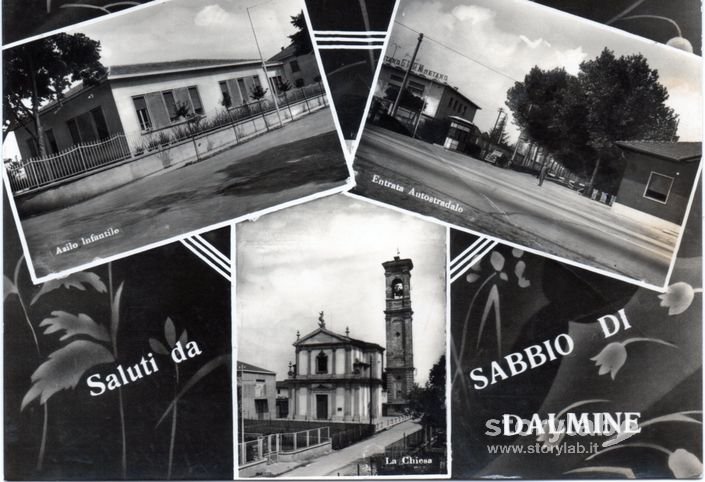 1959 - Saluti Da Sabbio Di Dalmine