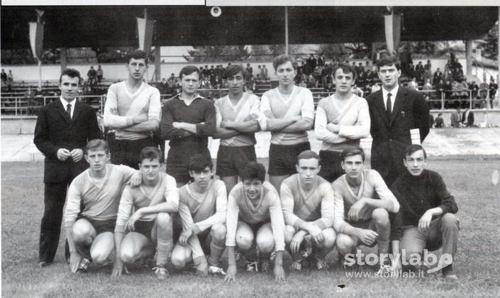 1965 - Sabbio - La Squadra Di Calcio Del Bar Rovaris