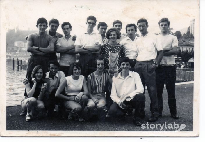 1965 - Dalmine . I Ragazzi Dell'Oratorio Di Dalmine E Sforzatica In Gita A Venezia