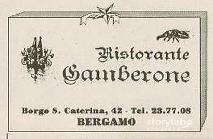 vecchie botteghe in Bergamo