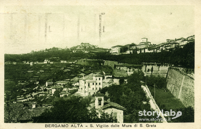 Bergamo  Alta - S. Vigilio Dalle Mura Di S. Grata