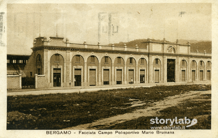 Bergamo - Facciata Campo Polisportivo Mario Brumana