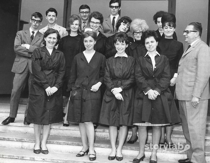 Classe 5A Liceo Scientifico Lussana Bergamo 1963-64