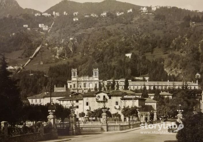 Ponte Umberto e Casinò a San Pellegrino