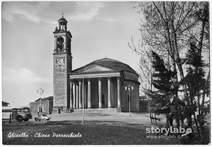 Ghisalba, la Rotonda del Cagnola. Primi anni '60