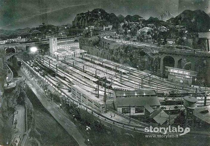 Plastico ferroviario di Villa d'Almé Ing. Mario Boccalari