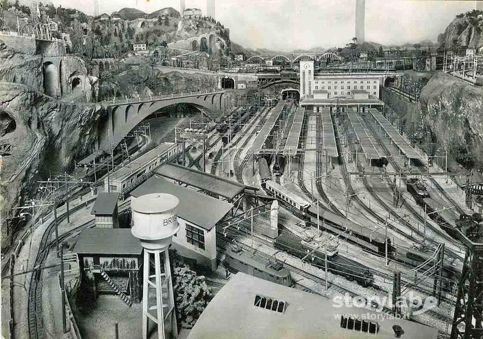 Plastico ferroviario di Villa d'Almé Ing. Mario Boccalari