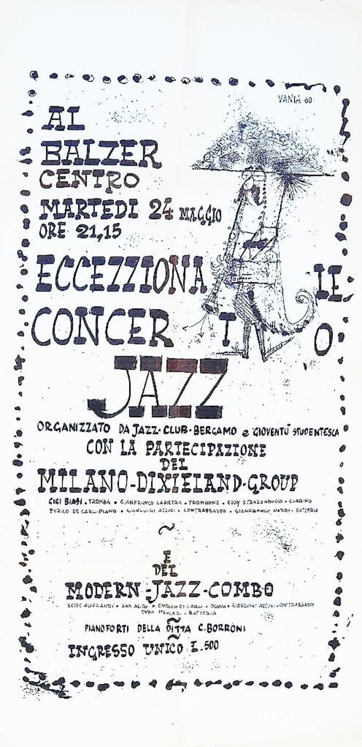 Locandina Di Un Concerto Jazz