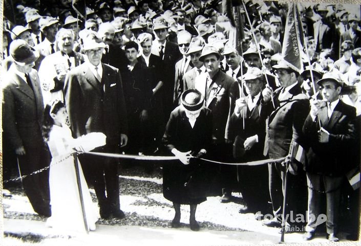 Inaugurazione  Della Chiesetta Degli Alpini -  Mozzo 1961