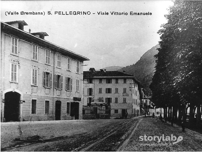 S. Pellegrino (Valle Brembana) - Viale Vittorio Emanuele