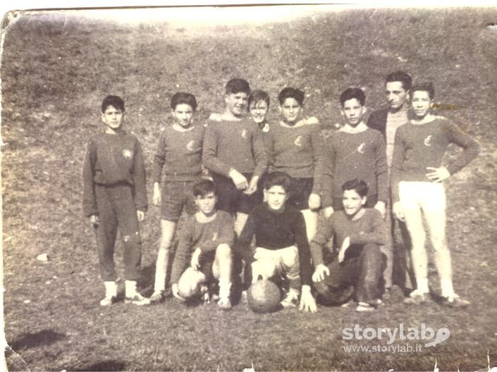 GANDINO  "CAMPIONATO di CALCIO" 1955