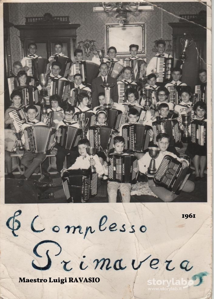 Complesso  Primavera Maestro Luigi Ravasio 1961
