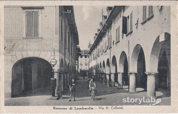 Romano Di Lombardia   Via B. Colleoni