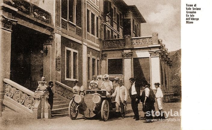 1909-Grande Albergo Milano In Groppino