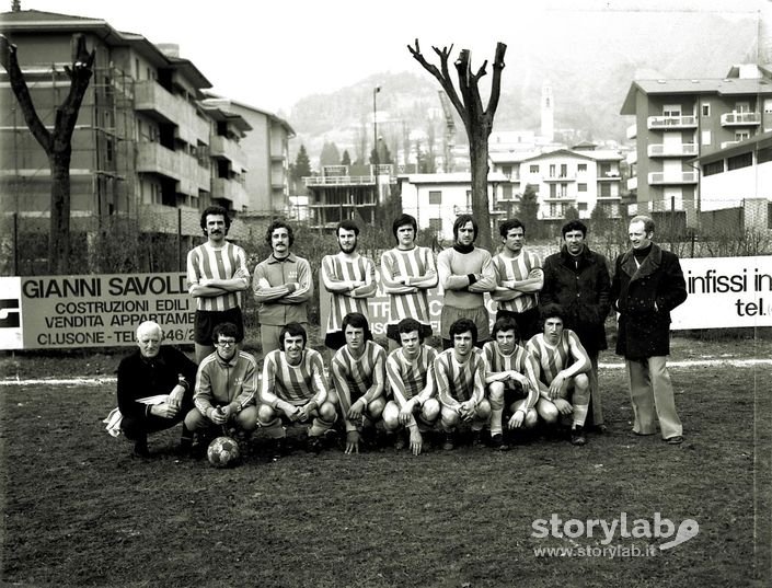 1976-Clusone-Squadra Calcistica